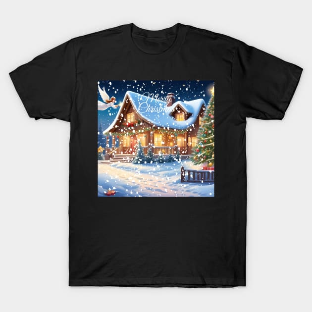 Merry Christmas T-Shirt by Inspirational Doses